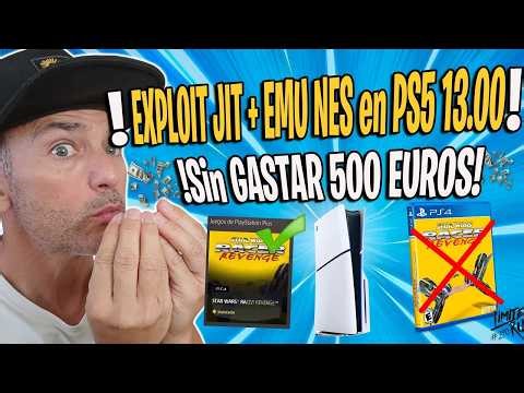 FINALLY! JIT PS5 13.00 exploit for EVERYONE and it now runs NES EMULATOR without spending 300 eur...