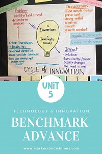 Unit 5 of Benchmark Advance - Markers and Minions