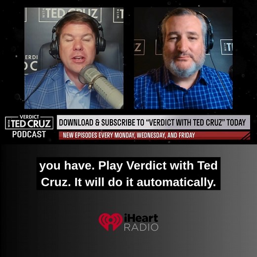 Sen. Ted Cruz breaks down Trump’s call for the House of Representatives to release the Epstein files — and why Democrats are scrambling. Plus: new polling shows Republicans won the shutdown, Democrats are in civil war mode, and Michelle Obama blames “bigotry” for why she won’t run. Sen. Cruz and Ben Ferguson react on the latest episode of Verdict. https://podcasts.apple.com/us/podcast/verdict-with-ted-cruz/id1495601614?i=1000737060909 | Verdict with Ted Cruz