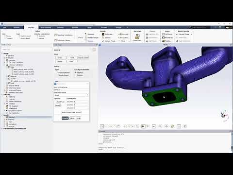 ANSYS Fluent: Complete Meshing-to-Postprocessing Workflow