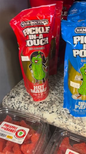 Cool pickles at the Alien Beef Jerky store in Vegas | Joe Filippone | Facebook