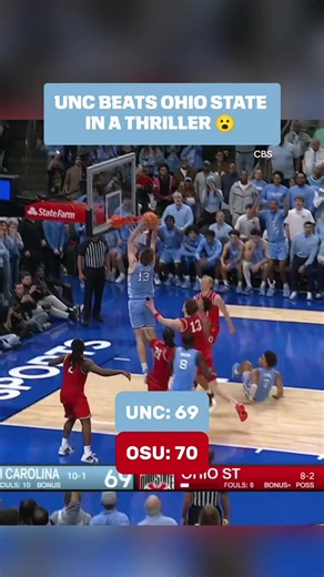 UNC Basketball's Clutch Moments Against Ohio State