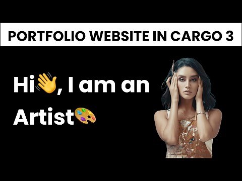 Portfolio Website in Cargo 3 Tutorial | Cargo Site Crash Course 2025