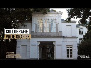 Vrije Grafiek, diepdruk: Collografie, Anja De Wachter.