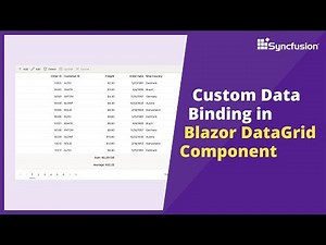 Blazor DataGrid: Custom Data Binding with Paging, Filtering, and CRUD