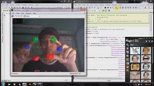 How to Detect and Track Red, Green and Blue Objects in Live Video in MATLAB