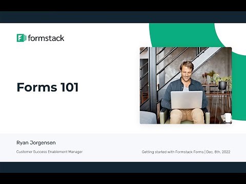 Getting started with Formstack Forms 101 Demo