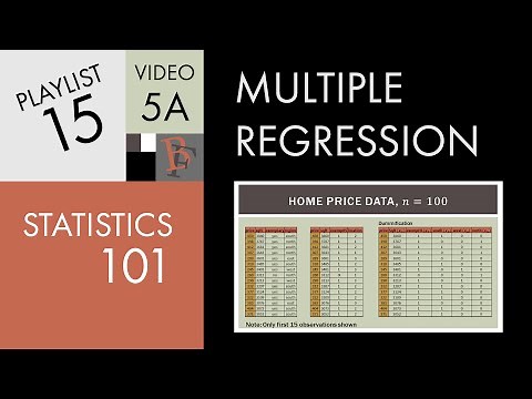 Statistics 101: Multiple Linear Regression, Two Categorical Variables