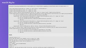 macOS Big Sur java.lang.UnsatisfiedLinkError CoreFoundation - ...