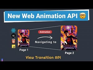 The New Web Animation API that changes The Game!