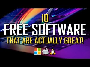 10 Free Software That Are Actually Great!