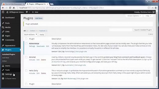 How to Hide Unnecessary Menu Items From WordPress Admin