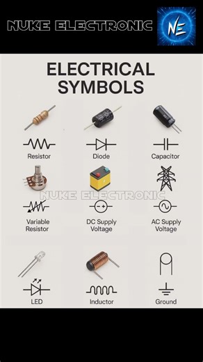 Electronic component and their Symbols