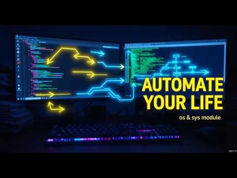 Python OS & Sys Modules Tutorial – Command Line Arguments & Automation (Full Guide)