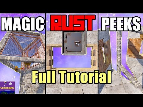 RUST's Most UNIQUE PEEKS - A Rust Building Tutorial