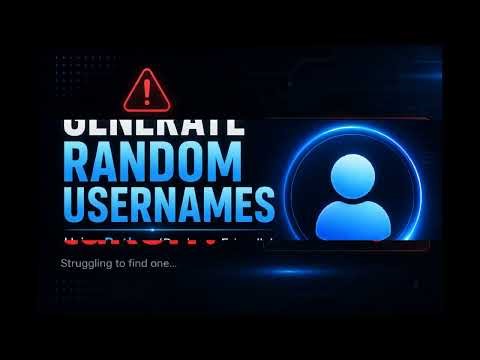 Generate Random Usernames with Python (Beginner Tutorial)
