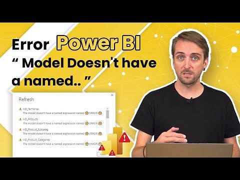 Power BI Error - model doesn't have a named expression named...