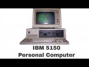 12th August 1981: IBM announces the release of the 5150, the first IBM Personal Computer