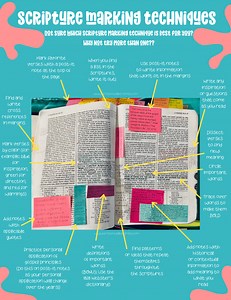 The BEST Scripture Marking Techniques