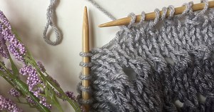 How to Knit a Triangle Shawl for Beginners