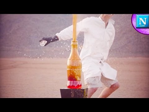 Huge Exploding Foam Fountain: Hydrogen Peroxide & Potassium Iodide