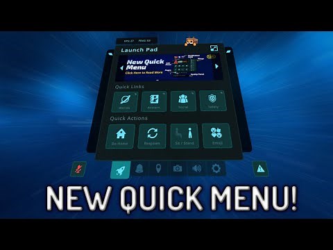VRChat's NEW Quick Menu - Biggest Features and Changes!