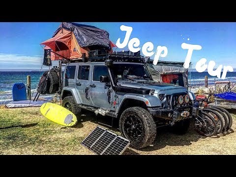 A TOUR THROUGH OUR JEEP WRANGLER OVERLAND VEHICLE // PART 1