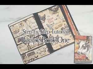 Easy Farmhouse Recipe Box Tutorial: Make Your Own Recipe Organizer with Graphic 45 Papers