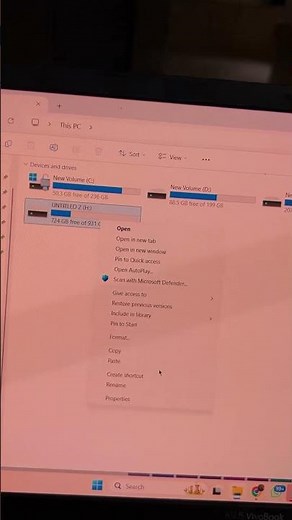 How to Safely Eject Pen-drive or hard Drive in Windows 11 #shorts