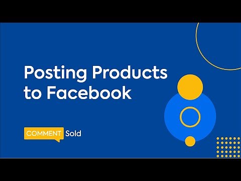 Posting Products to Facebook | CommentSold
