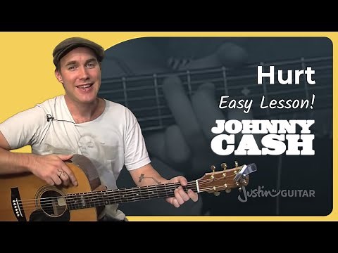 Hurt by Johnny Cash | Easy Guitar Lesson