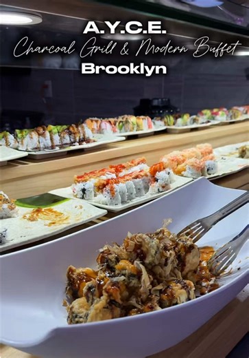 🚨 QUEENS BUFFET IS ALREADY CAUSING A LINE… 🚨 Queens’ newest ALL-YOU-CAN-EAT buffet just opened in Howard Beach and it’s NOT playing 😮‍💨 We came Sunday afternoon and by the time we left… there was a line waiting to get in 👀 That should tell you everything. @Charcoal Grill buffet literally has something for everyone ⬇️ 🍗 Fried favorites 🍽️ Comfort food 🔥 Hibachi station — pick your proteins & watch it made fresh 🥩 BBQ grill station cooking steak right in front of you 🍲 Soup station 🍰 De