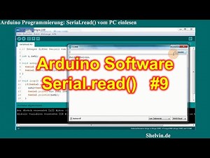Arduino Programmierung #9 - Serial.read() liest Ziffern vom PC ein.