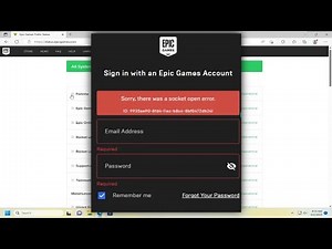 Sorry, There Was a Socket Open Error in Epic Games [Fixed]