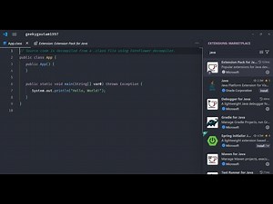 How to Setup Java SDK & Run Java Program in Visual Studio Code Full Tutorial For Beginners