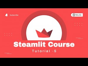 Display Elements Of Streamlit | Complete Streamlit Python Course | Streamlit Tutorial 5