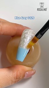6.9K views · 30 reactions | ROSALIND Nail Tutorial | Shimmering thread shell pearl nail with grey blue ombre tip . .  https://lnk.bio/rosalindofficial . . #Rosalindgelpolish #nailsofinstagram #nails #nailart #cateyenails #gelnails #nailpro #chromenails #nailstyle #nailartist #diynails #nailaddict #nailsonfleek #nailsdesign #nailinspo #naillove #nails2inspire | RosalindBeauty | Facebook