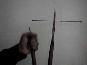 How to Construct a 60 Degrees Angle Using Compass and Ruler