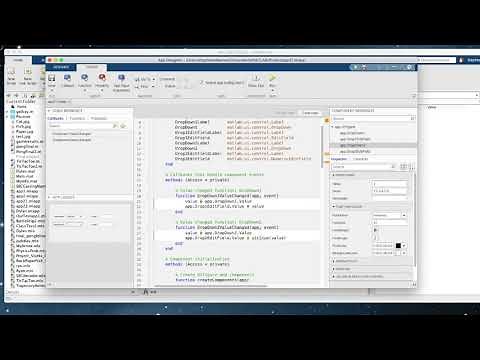 Matlab App DropDown