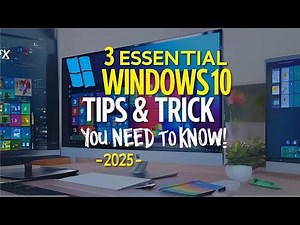 3 Essential Windows 10 Tips & Tricks You Need to Know! - 2025