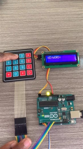 DIY Password security system using Arduino & Keypad | Upload Ideas with Itamar