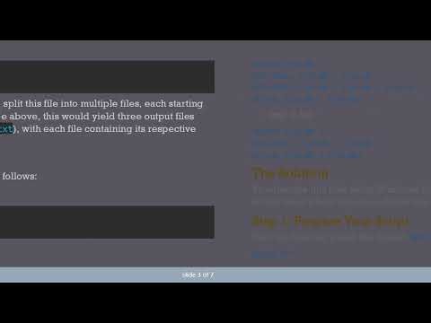 Split File Based on Keyword Using Native Windows Batch Commands