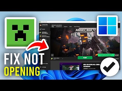 How To Fix Minecraft Launcher Not Opening - Full Guide