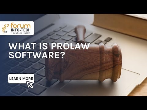 What is ProLaw Software? Legal Case Management Application