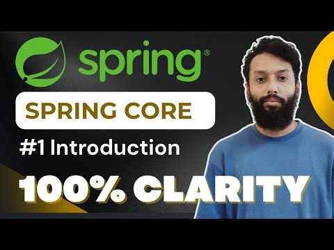 #1 Spring Framework for Beginners in Hindi | Introduction to Spring | Spring Core Part-1