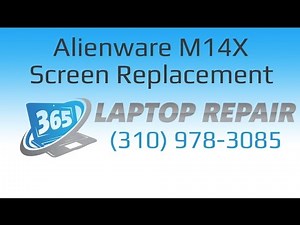 Alienware M14X LCD Screen Replacement How To - By 365