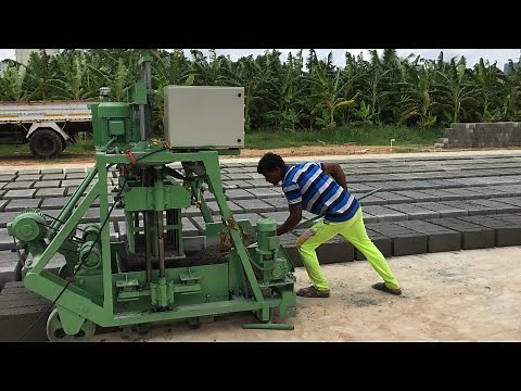 CONCRETE BLOCK MANUFACTURING PROCESS.