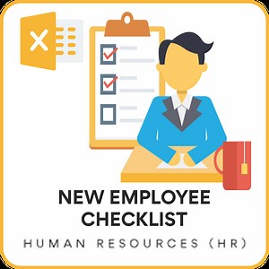 2024 New Employee Checklist Excel Template