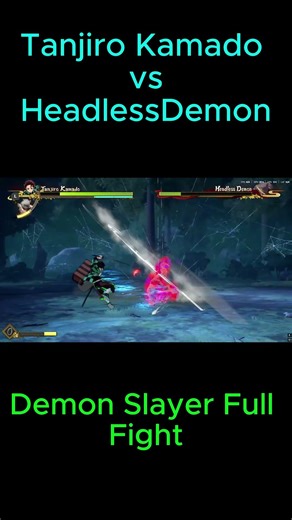 Tanjiro Kamado vs Headless Demon 🔥⚔️ | Demon Slayer Intense Boss Fight