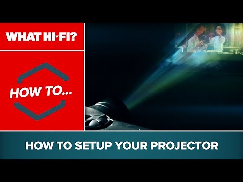 How to set up your projector